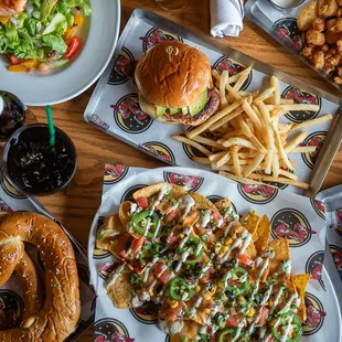 Delicious menu items