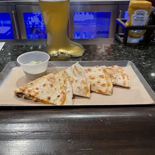 Blackened Chicken Quesadilla!