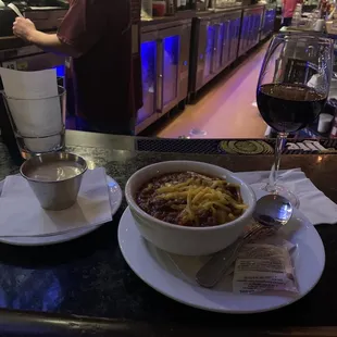 MTPG Steakhouse Chili &amp; Beer Cheese Soup Shooter