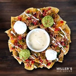 Tex Mex Chicken Nachos