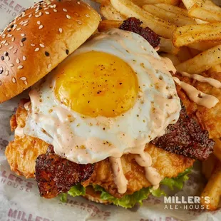 Bacon, Egg &amp; Chicken Sandwich