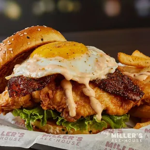 Bacon &amp; Egg Chicken Sandwich