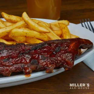 Full Rack of Barbeque Ribs