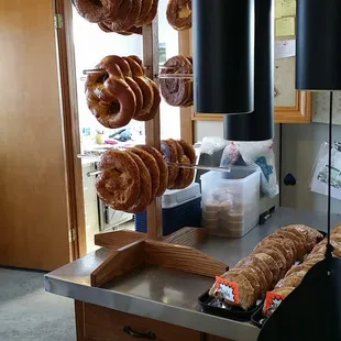 Fresh pretzels