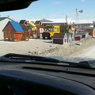 Fun outdoor playthings