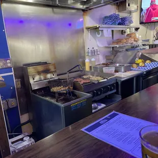 sushi and sashimi, interior