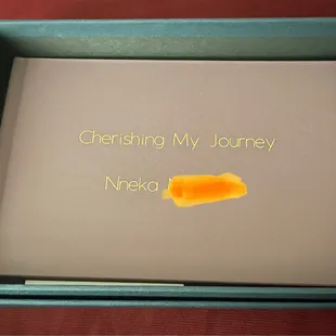 leather bound photo album