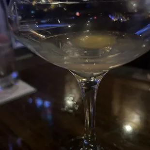 Lemon drop martini