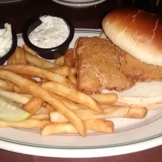 Beer-Battered Alaskan Cod Deluxe Sandwich