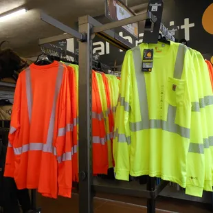 Hi Vis shirts by carhartt
