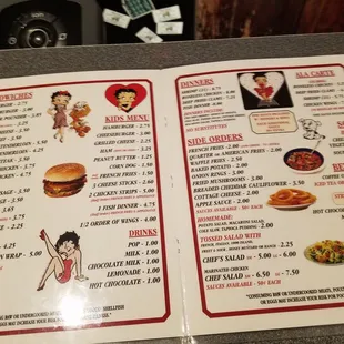 menu, sushi and sashimi