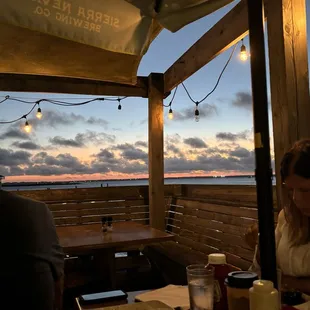 Outside seating