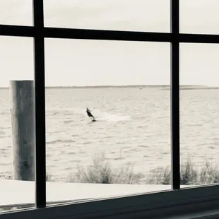 Kite boarders paradise outside your window