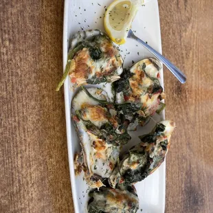 Oysters Rockefeller