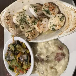 Broiled Scallops