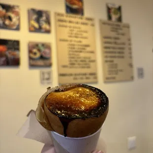 Creme Brulee Crepe