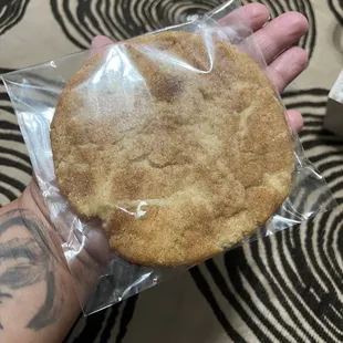 Snickerdoodle cookie