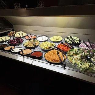 Friday salad bar