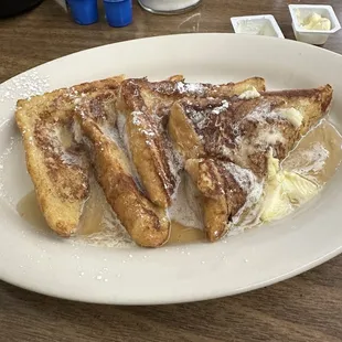 French toast part of my wife&apos;s breakfast.