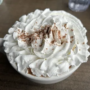 Hot chocolate is so over the top delicious