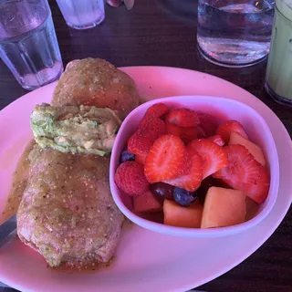 Healthy Green Burrito