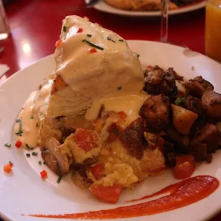 Soft Scrambled Eggs and Lobster