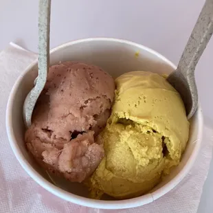 Strawberry &amp; Mango ....