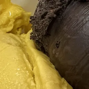 Very Mango &amp; Brownie Batter