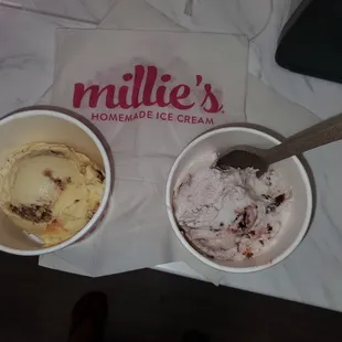 Honey Baklava  and Vegan Cherry Coconut....