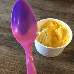 The spoons changing colors was a nice surprise!