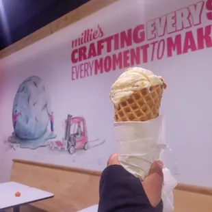 S'Mores ice cream. So yummy !