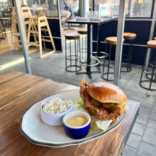 Fried chicken sandwich