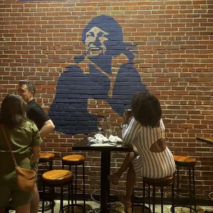 Outside high tables