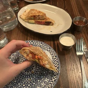 Lobster Quesadilla