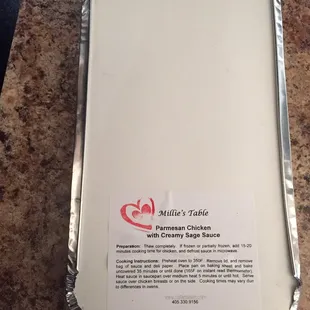 Chicken Parm is a favorite item here