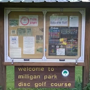 full size disc golf course