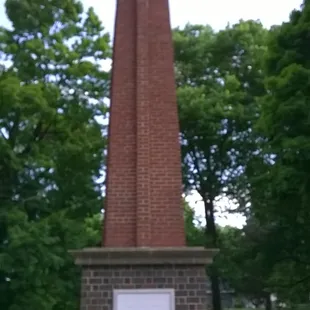 tribute to the local infantry who fought in the war with the Spanish