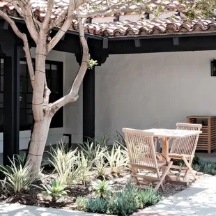 Outdoor seating