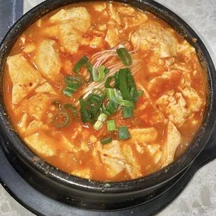 Spicy Tofu Soup
