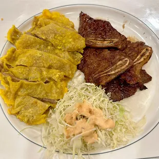 Meat chun and kalbi