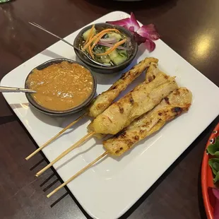 $12 Thai Chicken Satay