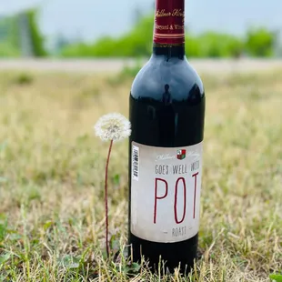 a bottle of port