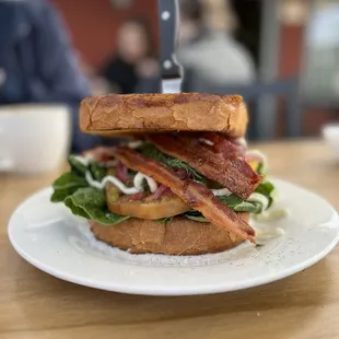 Heritage tomato sandwich!