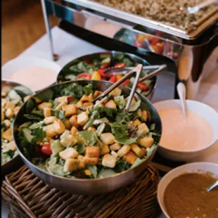 Mill's Catering food from our Laurel Hall wedding: Randall C. Photo credit: Stacy Able Photography