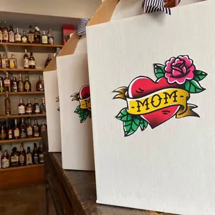 a gift bag for mom