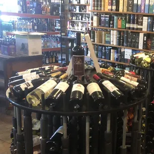 The $10 Bottles of Wine display, 8.8.2020.