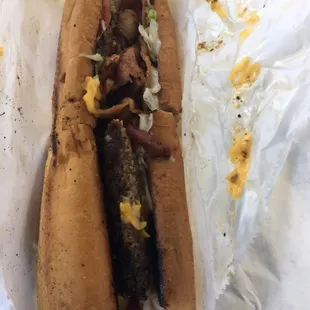 Cheeseburger Hoagie