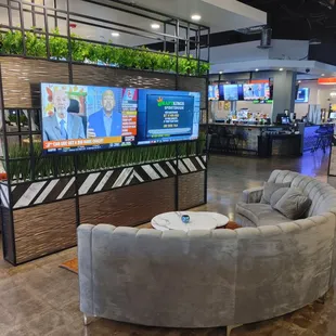 Watch the game on comfort