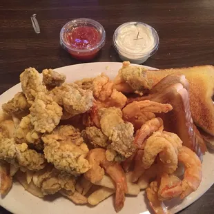 a plate of fried food