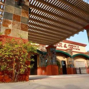 the entrance to millside tavern